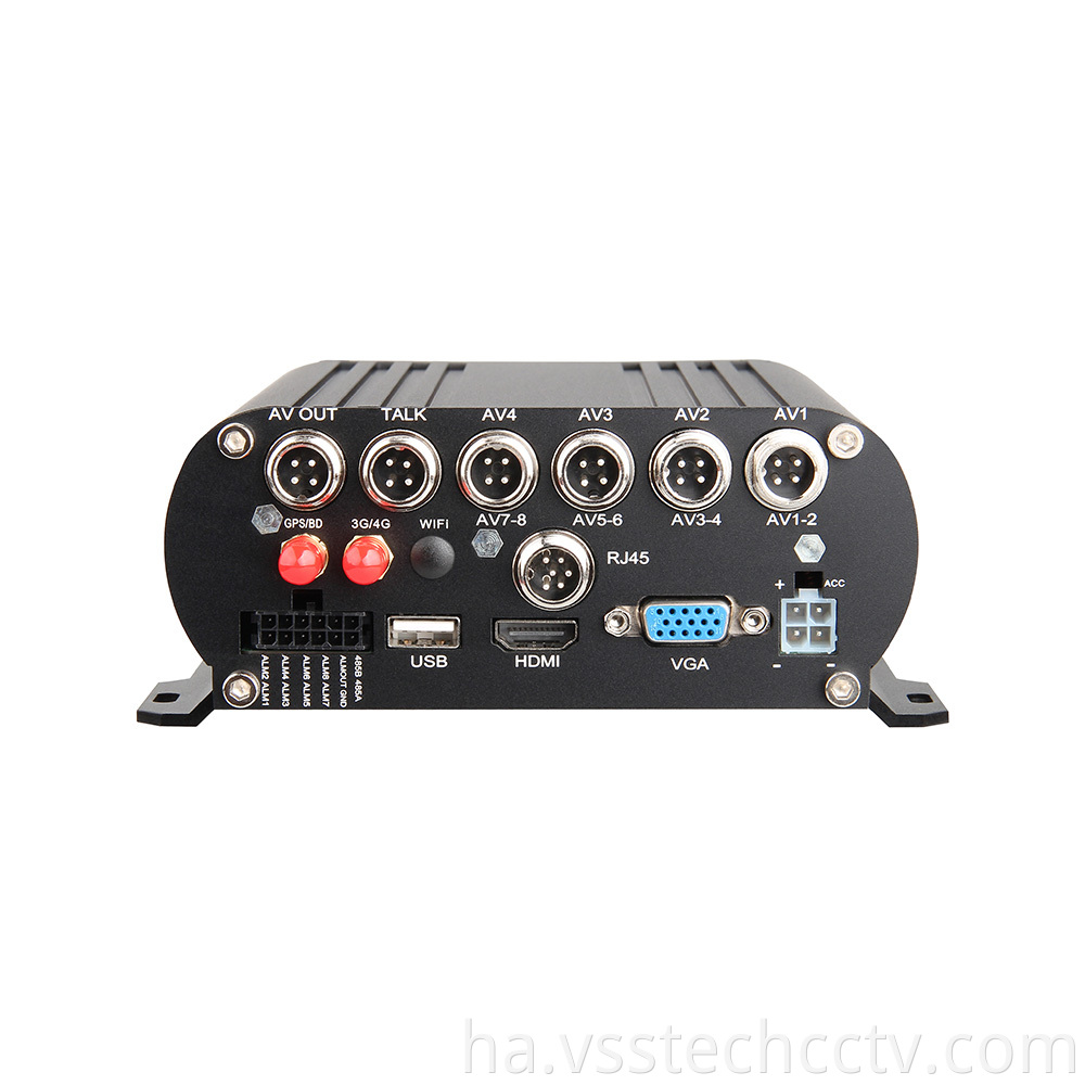4 Channel Hard Drive Mobile DVR